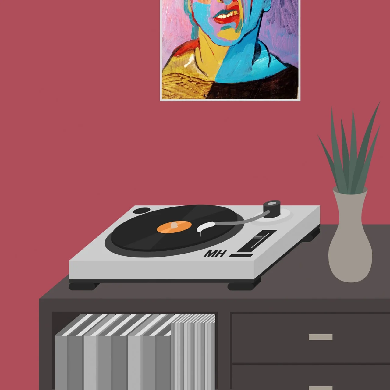 Music player app